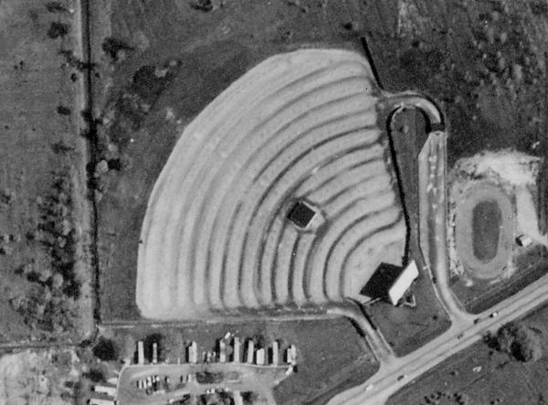 Marysville Drive-In Theatre - Old Aerial